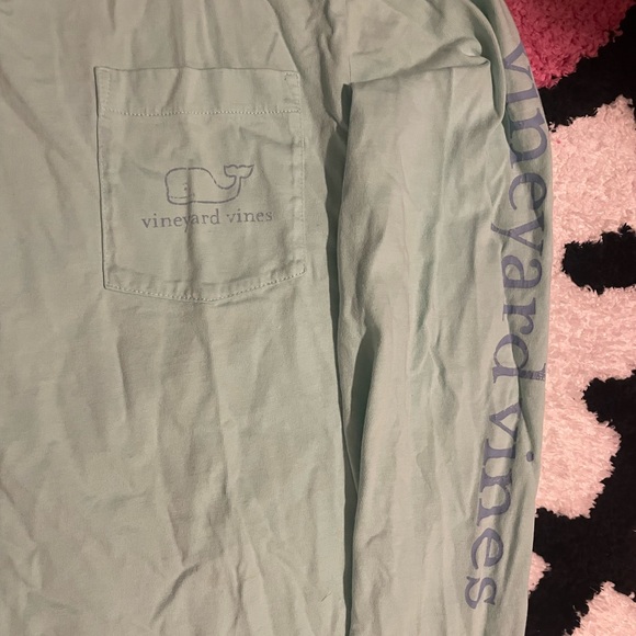 Vineyard Vines Teal Long Sleeve Top💕 - Picture 2 of 5